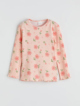 ?i?ekli K?z ?ocuk Pijama Tak?m?