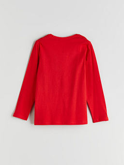 Bisiklet Yaka Erkek ?ocuk Pijama ?st