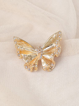 Брошь Бабочка / 4836-44 /уп 24/