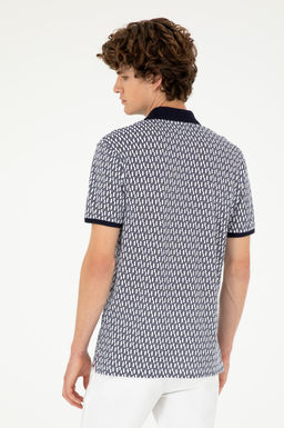 Мужская темно-синяя футболка Неожиданная скидка в корзине - U.s. polo assn фото 12