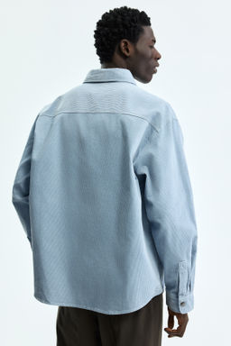 Camisa oversize en pana de algod?n - H&m фото 8