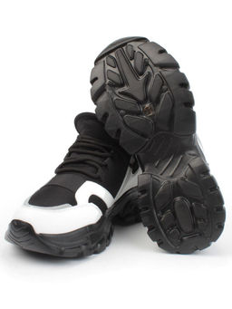 05-P96-1Z BLACK Кроссовки женские зимние (натуральная кожа, шерсть) - Фабричный китай фото 15