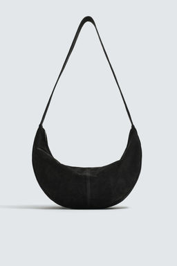 BOLSO HOMBRO PIEL / Negro - Zara фото 7