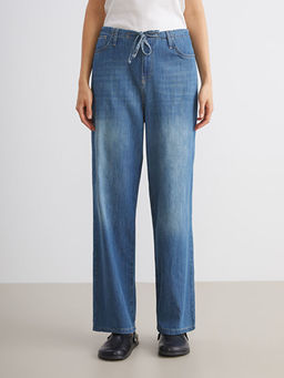 Baggy Fit Kad?n Jean Pantolon