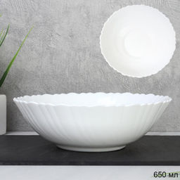 Салатник 650 мл 175 мм Классика ALW70 (white) LHBW /уп 6/72/