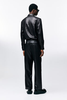 Pantalon de lentejuelas Relaxed Fit - H&m фото 3