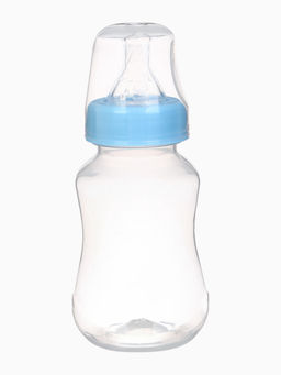 Бутылочка для кормления M&B, классическое горло, от 0 мес., 150 мл., голубой
