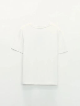 Футболка из хлопка с принтом / Zarina фото 8