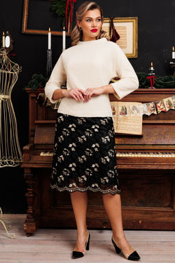 Платье Мода Юрс 2874-Р черный - Mira fashion фото 182