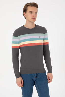 Erkek Gri Kazak - U.s. polo assn фото 3