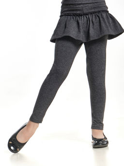 Бриджи (лосины) UD 6945 черный меланж