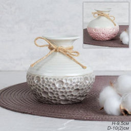 Ваза 9,5х10(2)см / FLM-59 /уп 64/ (Розовый)