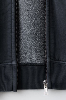 SUDADERA FELPA CREMALLERA / Gris antracita - Zara фото 5