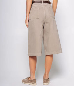 Джинсовые шорты #КТ5035, бежево-серый - Dommod фото 4