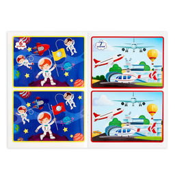 Книжка с маркером Пиши-стирай. Найди отличия, 12 стр. - Буква-ленд фото 2