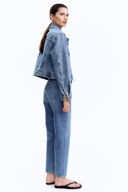 Mom Slim Fit High Waist Ankle Jeans - H&m фото 14