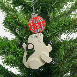 Котик с шариком. - Idh фото 2