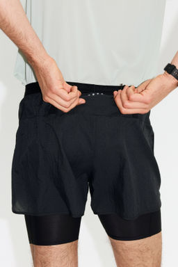 Shorts de running ligeros 2 en 1 con DryMove - H&m фото 4