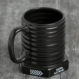 Кружка - болт керамическая 100% мужик, 400 мл - Дорого внимание фото 3