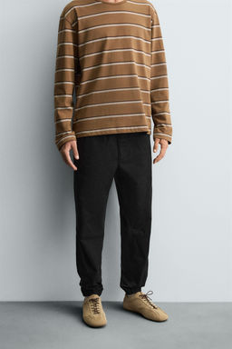 SLIM FIT JOGGER WAIST TROUSERS - Zara фото 2