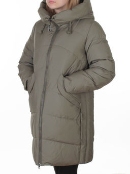 A622 OLIVE Куртка зимняя женская (200 гр. био-пух)