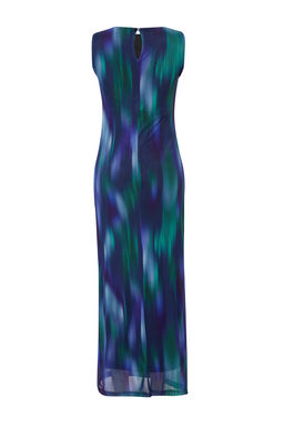 TRENDYOLMILLA Cok Renkli Buzgu/Drape Detayl? Desenli Vucuda Oturan Maxi Esnek Orme Kalem Elbise TWOSS24EL00078 фото 17