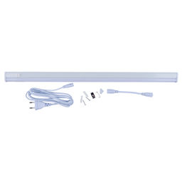 ULI-P10-18W/SPFR IP40 WHITE MATTE Светильник для растений светодиодный линейный, 560мм, выкл. на корпусе. Алюминий. Спектр для фотосинтеза. TM Uniel