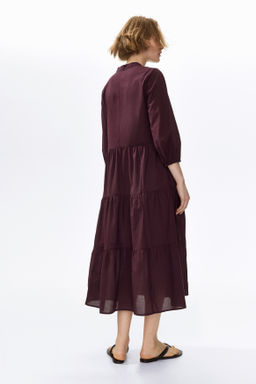 Vestido escalonado de corte midi - H&m фото 9