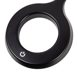 ULM-T610 7W/4500K/DIM BLACK Торшер напольный светодиодный, 7W, с регулировкой наклона. Сенсорный выключатель. Диммер. Черный. ТМ Uniel