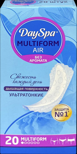 Day Spa Прокладки ежедневные 20шт Ультратонкие мультиформ Air без запаха / арт-5745 /