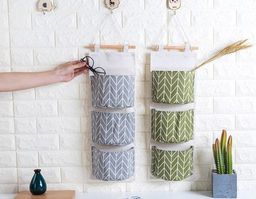 Карманы на стену полукруглые Орнамент (1288) Желтый - Мой органайзер фото 3