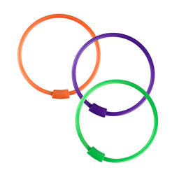 Zlatka Браслет пластиковый RBP-01 17 см 10 х 3 шт СК/Распродажа №01 ассорти - Preciosa фото 3