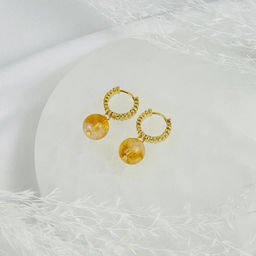 Серьги из Цитрина - Радуга самоцветов фото 2