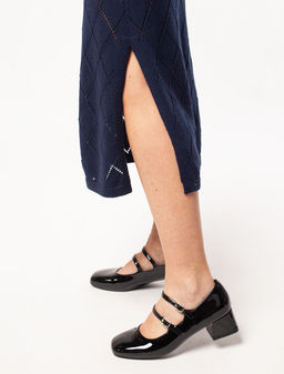 VILATTE / Вязаная юбка на подкладке  фото 3