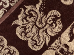 3с109.411ж1 Петергоф (шоколад1) Плед 208х150 см