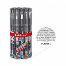 Цена за 24 шт. Ручка шариковая ErichKrause ColorTouch Stick Lily 0.7, цвет чернил синий (в тубусе по 24 шт.)  фото 3