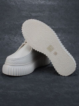 03-PDA169-2 BEIGE Полуботинки женские (натуральная кожа)