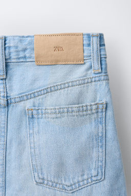 BERMUDA DENIM MIDI BOTONES / Azul - Zara фото 4