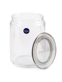 Банка PLANO 1л в перфорированной коробке, микс цвета крышки