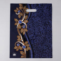 Цена за 50 шт. Пакет «Винтаж NEW», полиэтиленовый с вырубной ручкой, 60 мкм 40×31 см