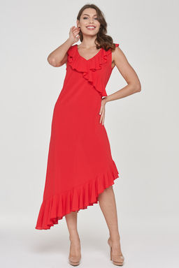 Платье женское 191-3481. Ш38 доблестный мак - Vay фото 2