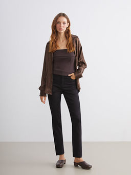 Slim Fit Kad?n Jean Pantolon