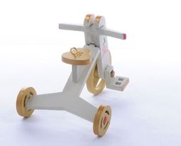 Елочная игрушка - Детский велосипед 1013 Classic Yellow Wheels - Idh фото 4