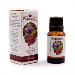 Эфирное масло БЕРГАМОТ Планета Ароматов 15мл для творчества и вдохновения