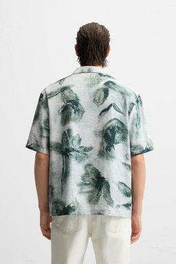ABSTRACT PRINT SHIRT - Zara фото 3