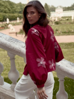 Блузка P612-1110 bordo - Primm фото 7