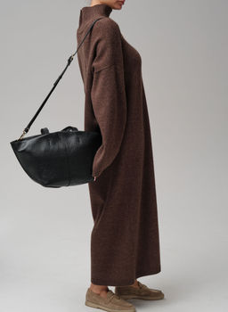 Кожаная сумка Azaro 31355 черный