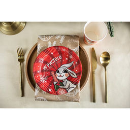 Набор бумажной посуды Богатого Нового года! - Страна карнавалия фото 9