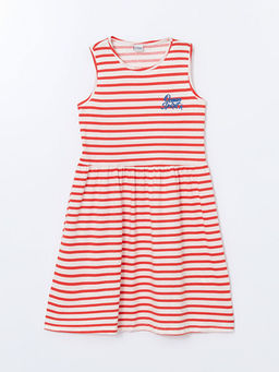 Bisiklet Yaka K?z ?ocuk Elbise