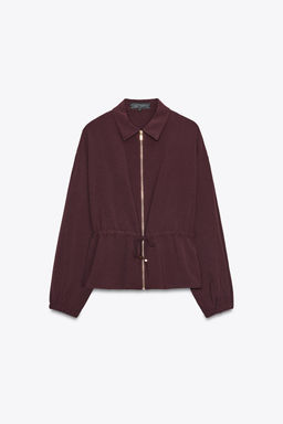 DRAWSTRING SAFARI JACKET